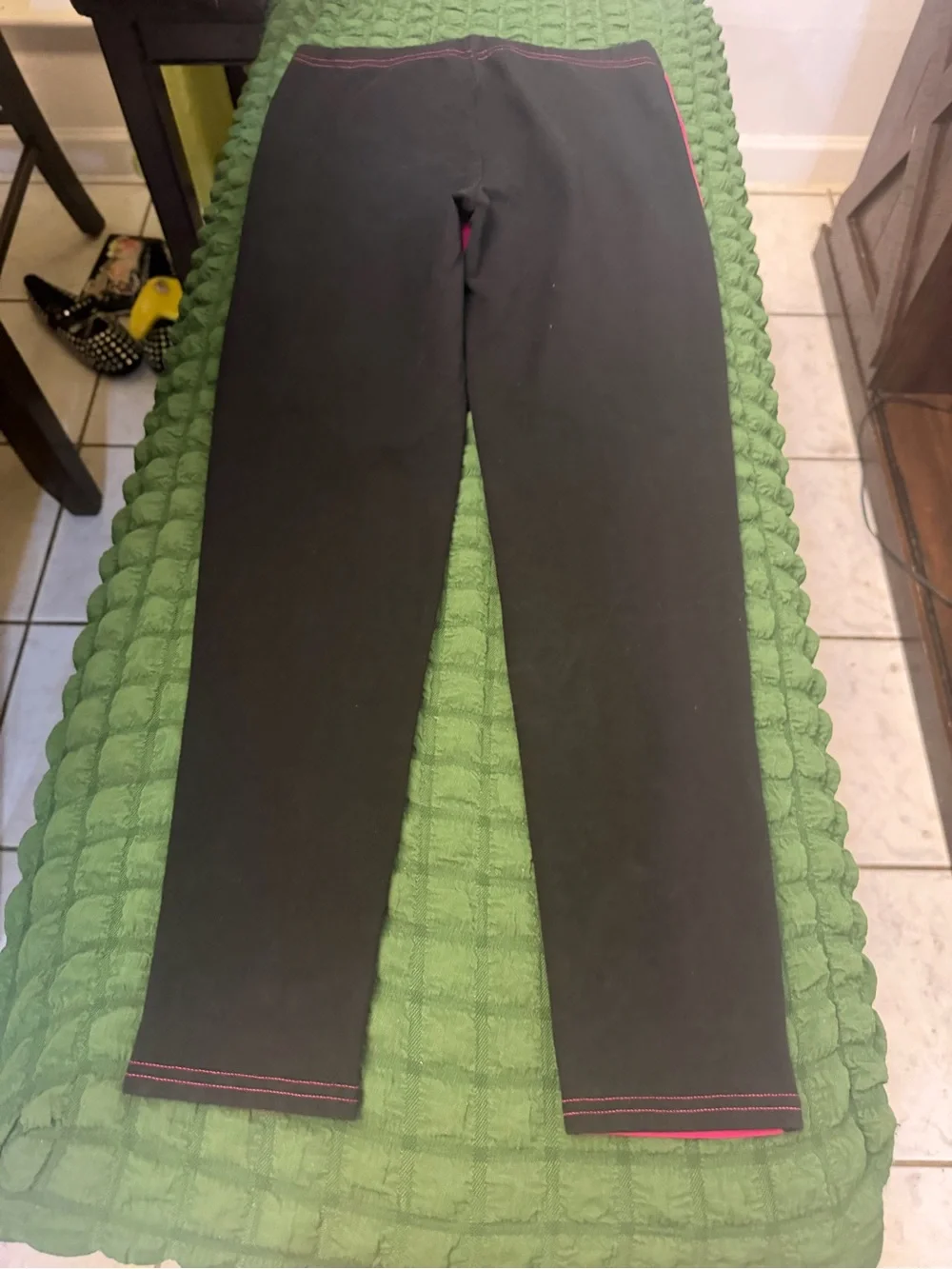 Ralph Lauren Bright Pink Girls' Stretch Leggings